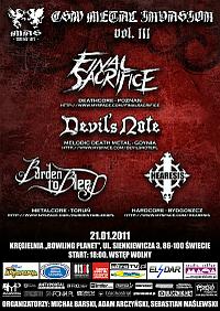 Plakat - Final Sacrifice, Devil's Note, Hearesis