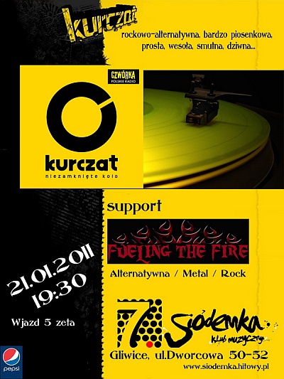 Plakat - Kurczat, Fueling The Fire