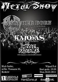 Plakat - Another Born, Kaiovas, Middle Existence