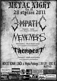 Plakat - Empatic, Memembris, Thempest