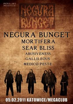 Plakat - Negura Bunget, Mortifera, Sear Bliss