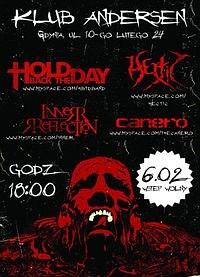 Plakat - Hold Back the Day, Canero, Hectic