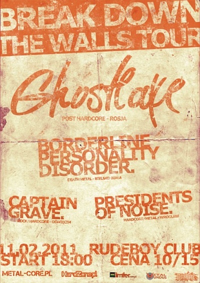Plakat - Ghostlake, Presidents of Noise