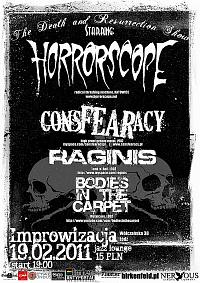 Plakat - Horrorscope, Consfearacy, Raginis