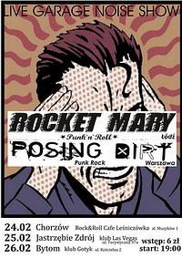 Plakat - Rocket Mary, Posing Dirt