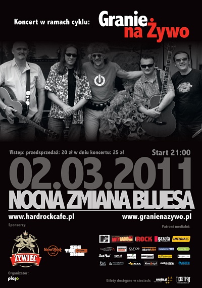 Plakat - Nocna Zmiana Bluesa