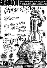 Plakat - Forge Of Clouds, Moanaa, The Gentle Art of Cooking People
