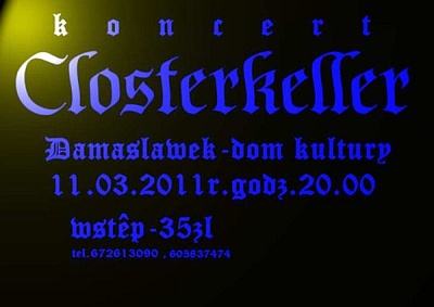 Plakat - Closterkeller