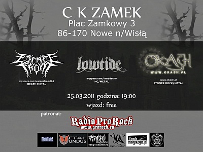 Plakat - Escape From, Lowtide, Okash