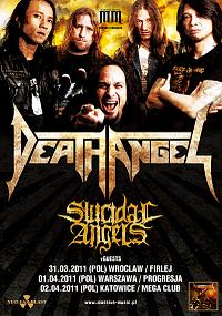 Plakat - Death Angel, Suicidal Angels, Resistance