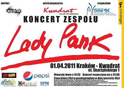 Plakat - Lady Pank