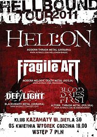 Plakat - Hell:On, Fragile Art, Def Light