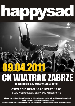 Plakat - Happysad, CF98