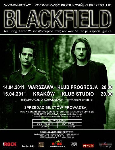 Plakat - Blackfield, Mati Gavriel