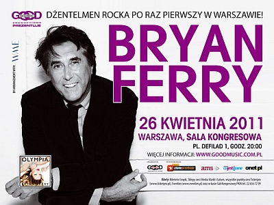 Plakat - Bryan Ferry