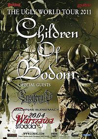 Plakat - Children Of Bodom, Ensiferum, Machinae Supremacy