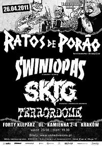 Plakat - Ratos De Porao, Świniopas, SKTC