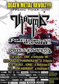 Plakat - Trauma, Pleroms Gate, Mass Insanity