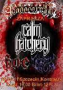 Koncert Calm Hatchery, Mortal God, Foe