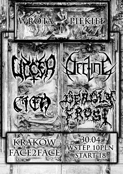 Plakat - Ulcer, Deadly Frost, Decline, Cień