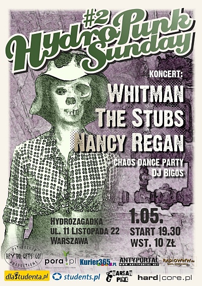 Plakat - Whitman, The Stubs, Nancy Regan