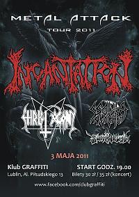 Plakat - Incantation, Christ Agony, Soul Snatcher