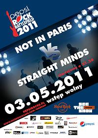 Plakat - Not In Paris, Straight Minds