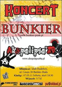 Plakat - Bunkier, Akopalipsa'89
