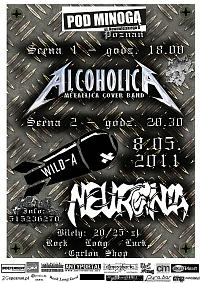 Plakat - Alcoholica, Neuronia, Wild-A