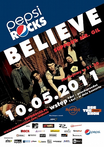 Plakat - Believe, Mr Gil