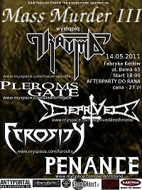 Plakat - Trauma, Pleroms Gate, Deprived