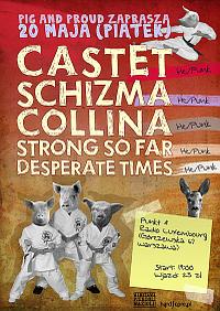 Plakat - Castet, Schizma, Collina, Strong So Far