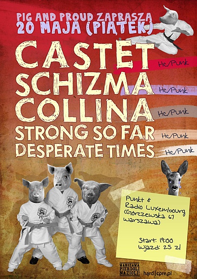 Plakat - Castet, Schizma, Collina, Strong So Far