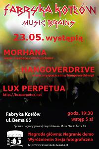 Plakat - Morhana, Hangoverdrive, Lux Perpetua