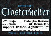 Plakat - Closterkeller, Inside Again