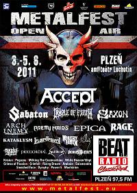 Plakat - Metalfest Open Air 2011
