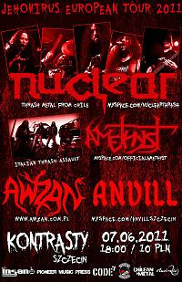 Plakat - Nuclear, Amethyst, Awzan, Anvill