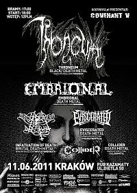 Plakat - Throneum, Embrional, Infatuation of Death