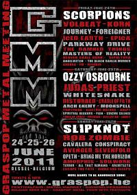 Plakat - Graspop Metal Meeting 2011