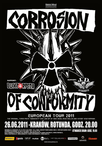Plakat - Corrosion Of Conformity, Luxtorpeda