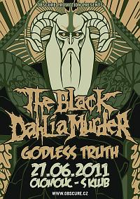 Plakat - The Black Dahlia Murder, Godless Truth