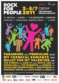 Plakat - Rock for People 2011