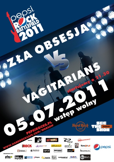 Plakat - Zła Obsesja, Vagitarians