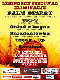 Plakat - Palm Desert, TRI-T, Okład z bagna