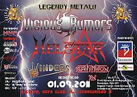 Plakat - Vicious Rumors, Helstar, Vinders