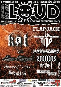 Plakat - Summer Dying Loud 2011