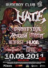 Plakat - Hate, Frontside, Armagedon, Hedfirst