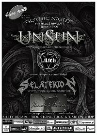 Plakat - Unsun, Lilith, Selaterion, Sławomir Urban