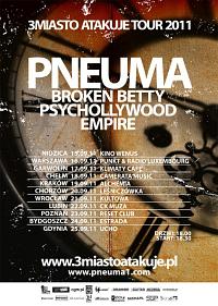 Plakat - Pneuma, Broken Betty, Psychollywood