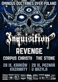 Plakat - Inquisition, Revenge, Corpus Christii